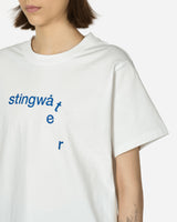 Stingwater Stingwater Melting Logo T-Shirt White T-Shirts Shortsleeve MELTINGTEE WHT