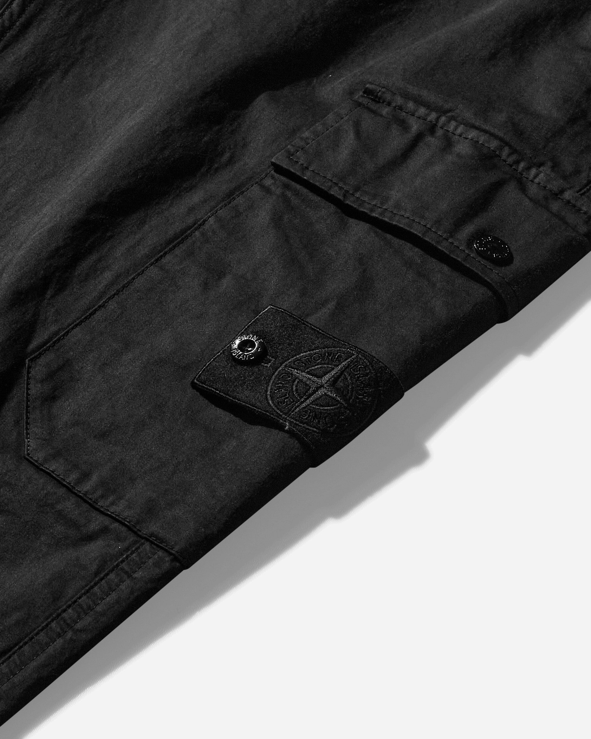 Stone Island Ghost Cargo Pants Black Pants Cargo 8115336F6 V0029