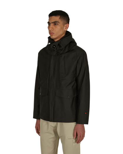 Stone Island Jacquard Marina Zipper Black Coats and Jackets Jackets MO7415442X1 V0029