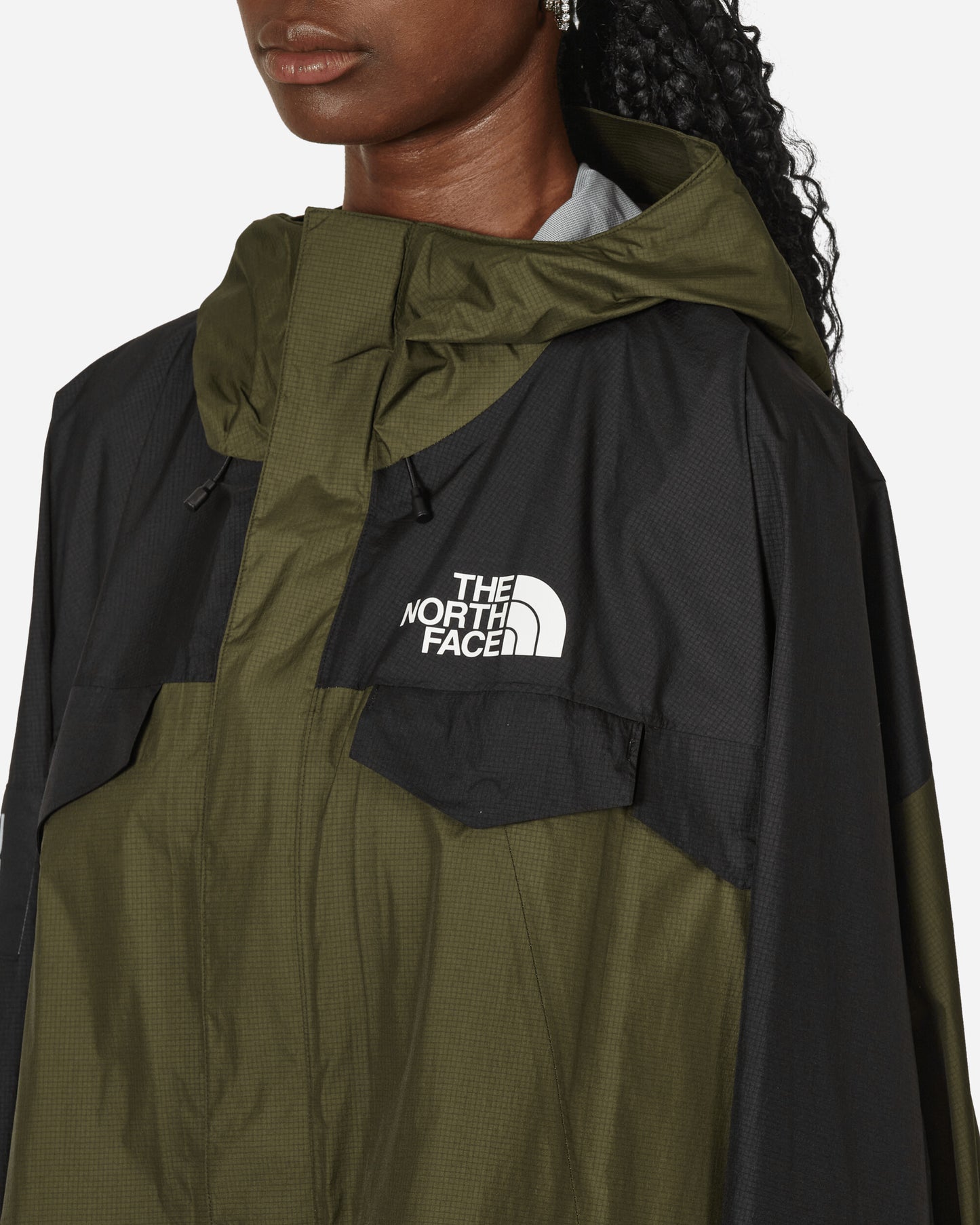 The North Face Project X Tnf X Project U Packable Fishtail Parka Forest Night Green-TNF Black Coats and Jackets Parka Jackets NF0A87UC R0U1