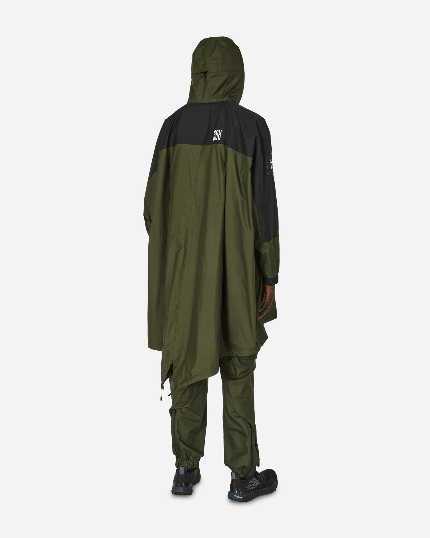 The North Face Project X Tnf X Project U Packable Fishtail Parka Forest Night Green-TNF Black Coats and Jackets Parka Jackets NF0A87UC R0U1