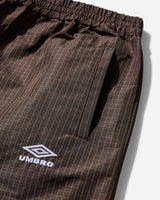 Umbro Mini Check Double Knee Pants Check Brown Pants Trousers UBMW0148FA102 BRW0022