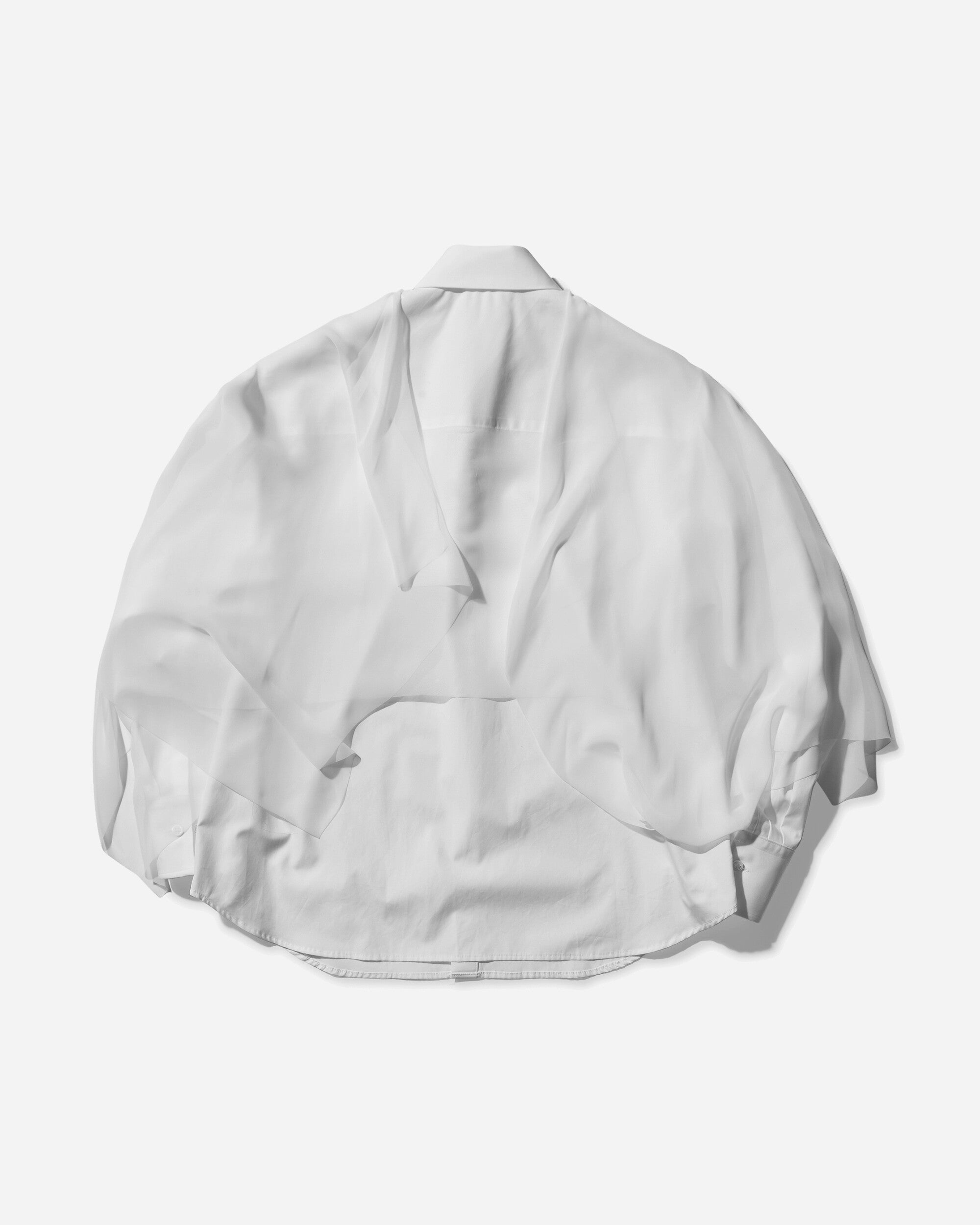 Undercover Wmns Shirt Blouse White Shirts Longsleeve Shirt UC2D1402 WHITE