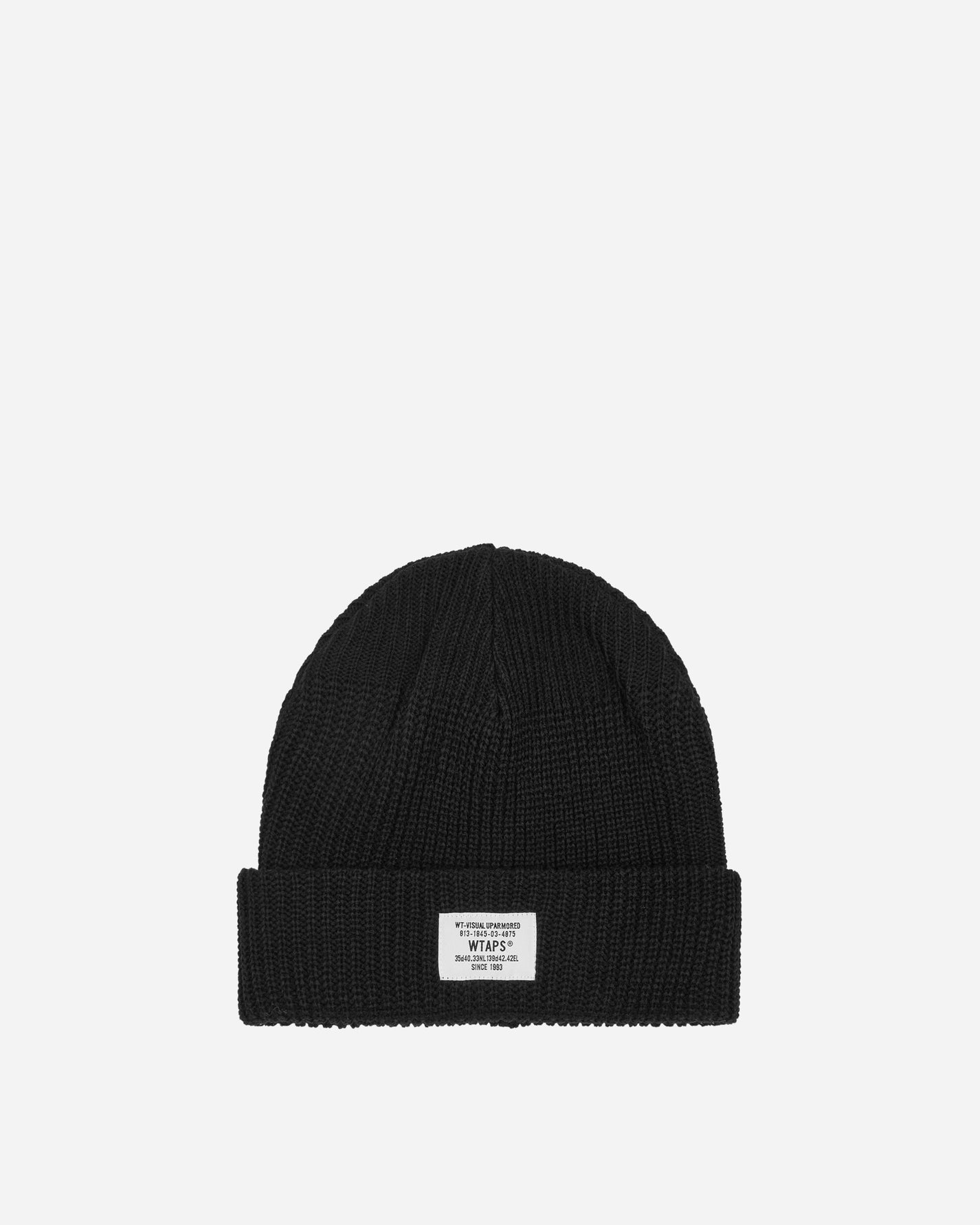 WTAPS Hat 24 Black Hats Beanies 232MADT-HT03 BK