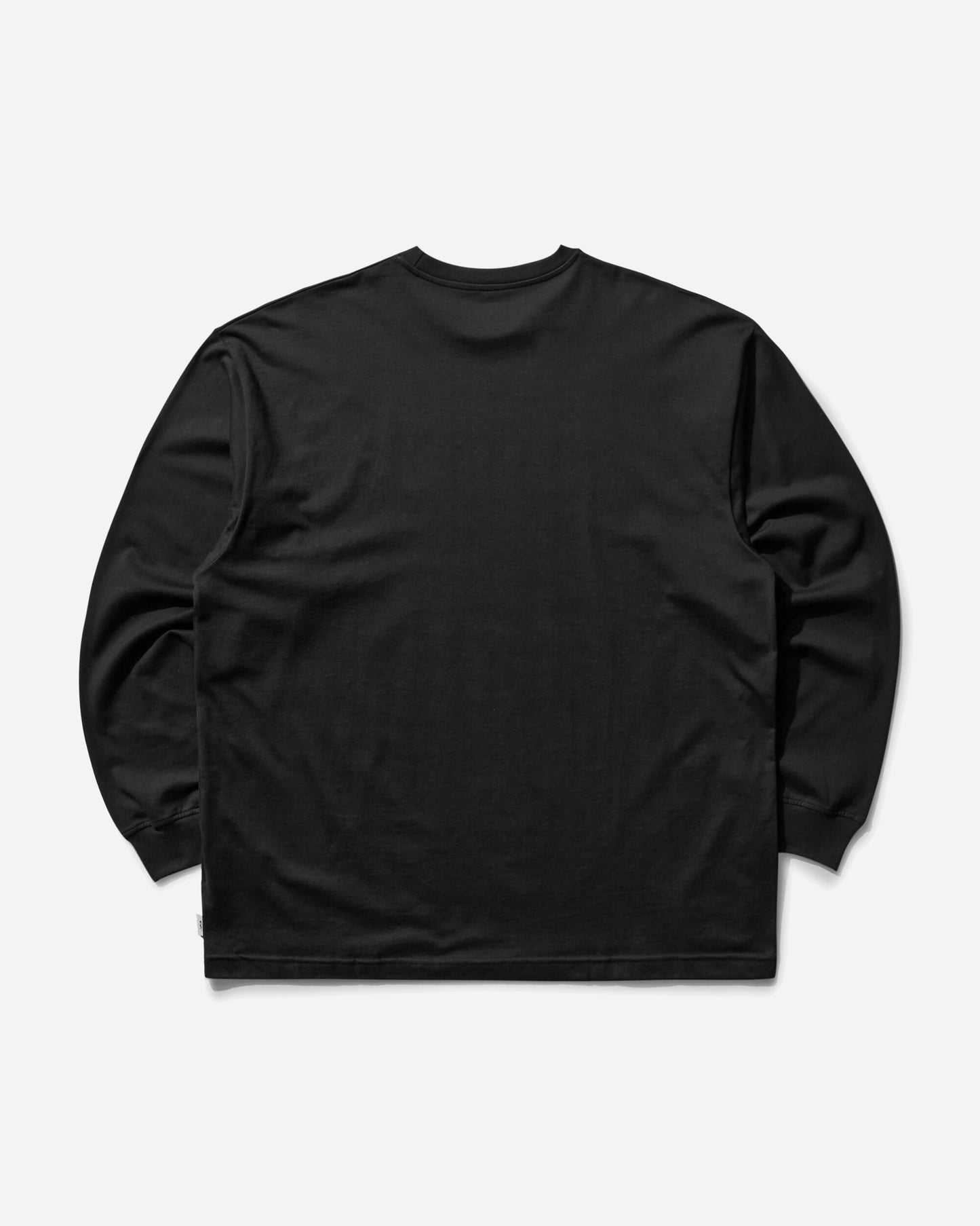 WTAPS Cut & Sewn 10 Black T-Shirts Longsleeve 242ATDT-CSM10 001