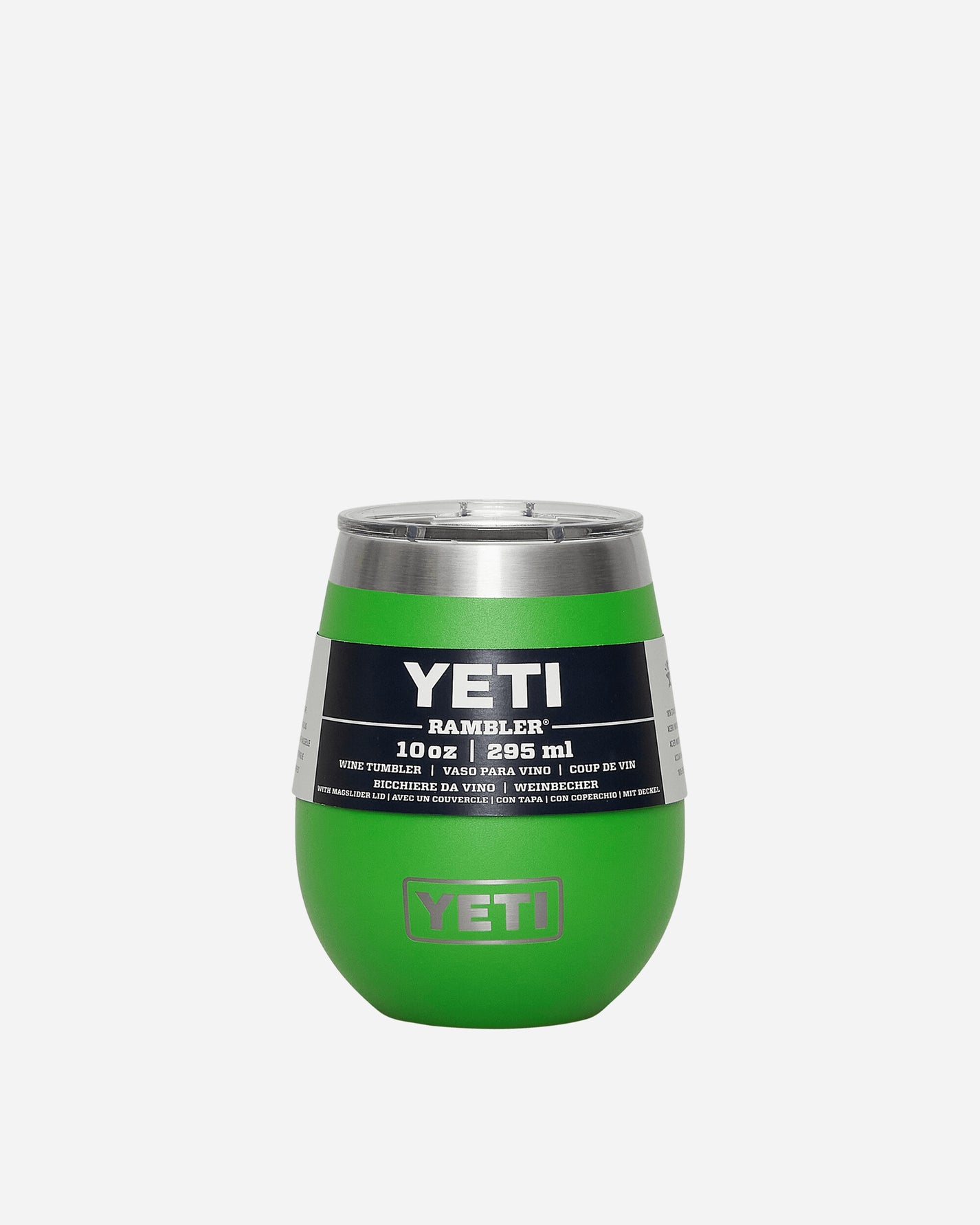 Yeti Rambler 10 Oz Wine Tumbler Canopy Green Equipment Bottles and Bowls 0303 SPG