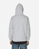 aNYthing Curved Logo Hoodie Heater Grey Sweatshirts Hoodies ANY-083 HG