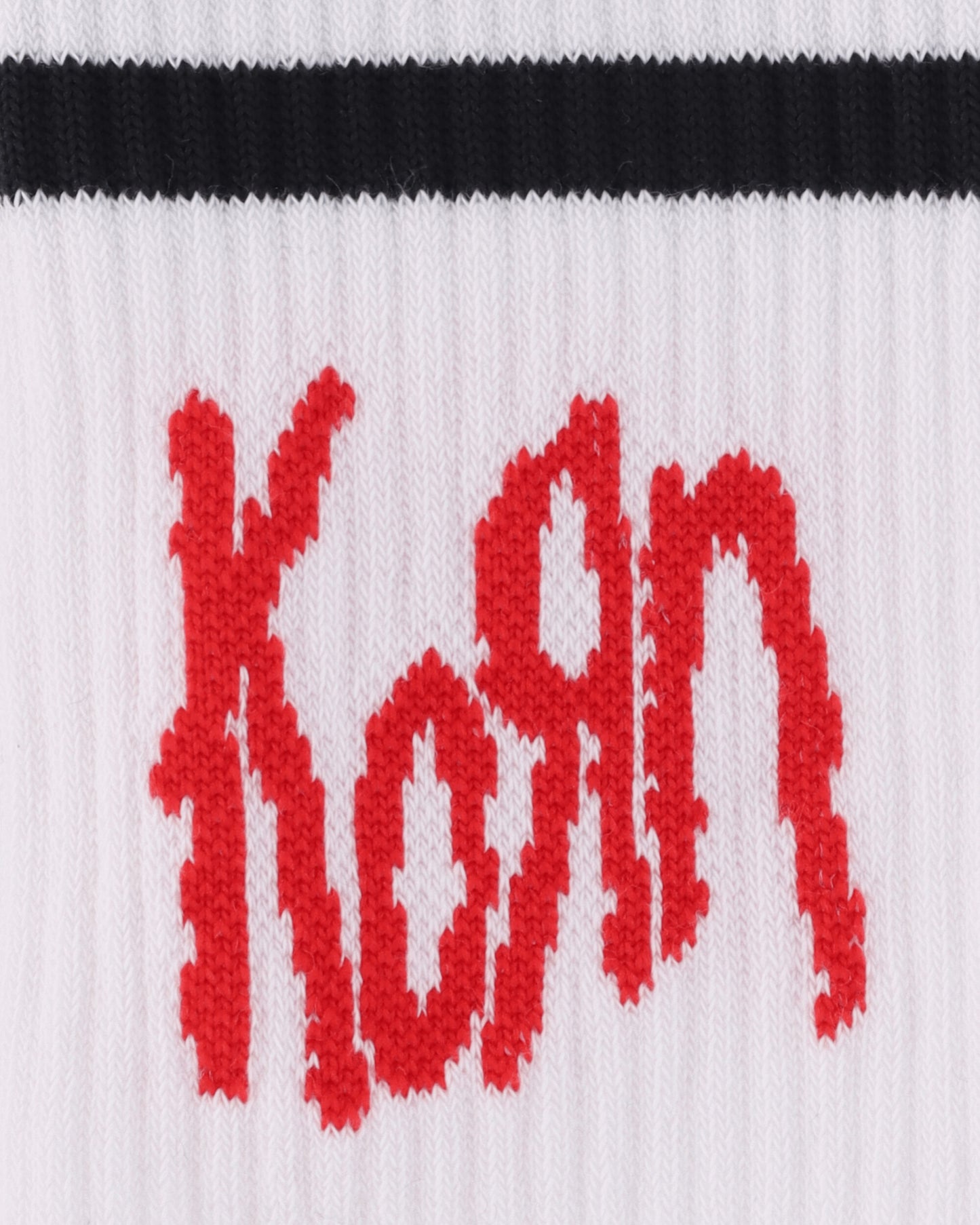 adidas Korn Socks White/Black/Better Scarlet Underwear Socks JG1440