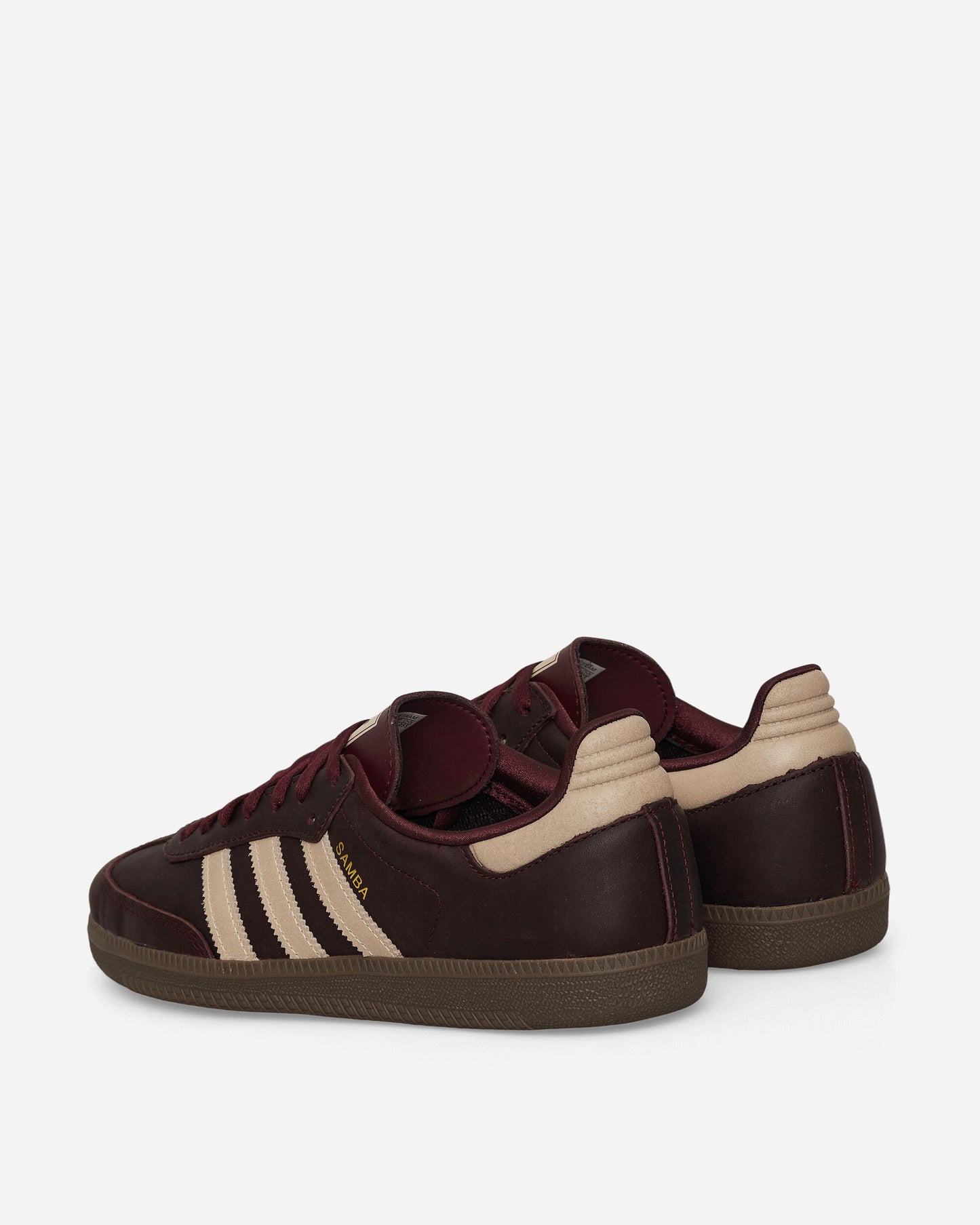 adidas Wmns Samba Og W Maroon/Crystal Sand Sneakers Low IF7004