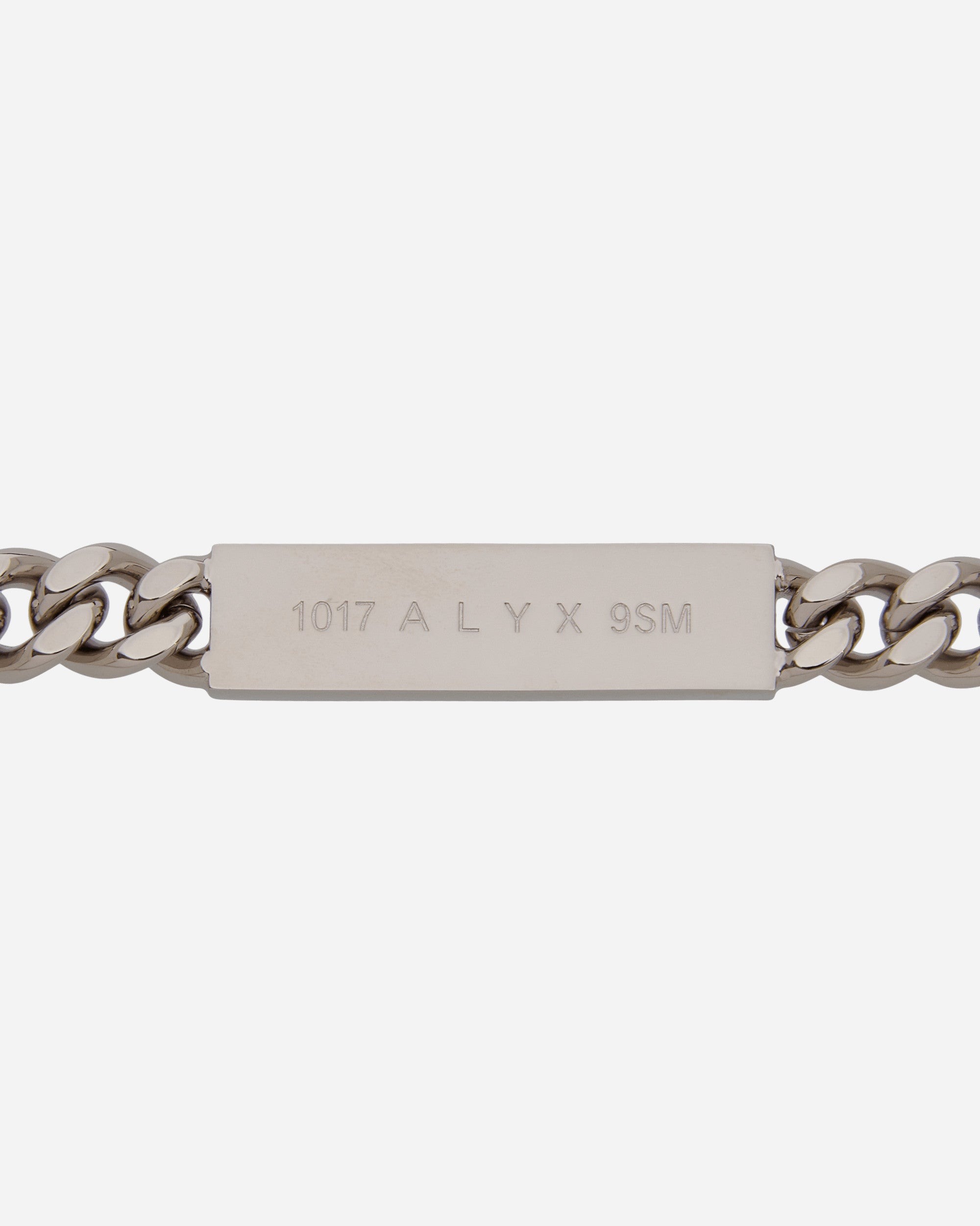 1017 Alyx 9SM Id Silver Jewellery Bracelets AAUJW0119OT01 GRY0002