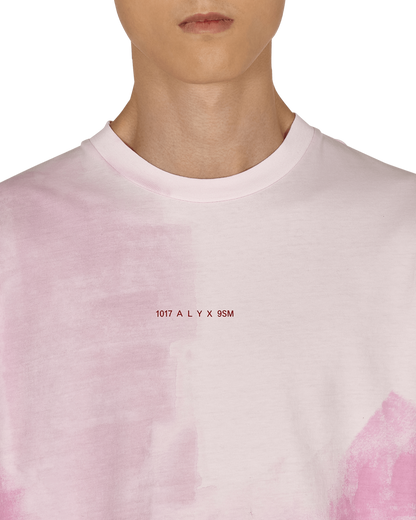 1017 Alyx 9SM Treated Nightmare Soft Pink T-Shirts Shortsleeve AAMTS0253FA01 PNK0006