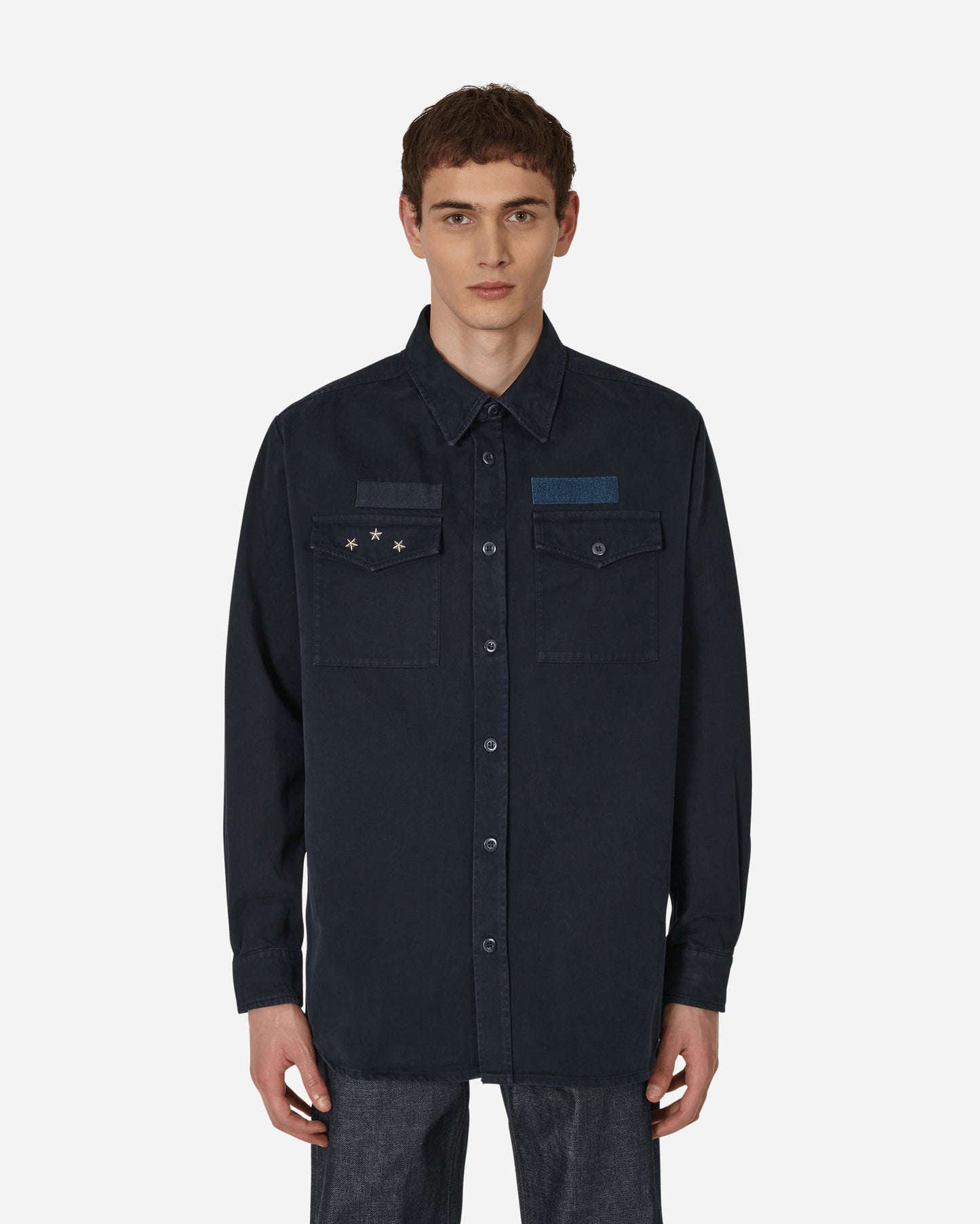 A.P.C. Overshirt Marine Shirts Overshirt COFCI-M02778 IAJ