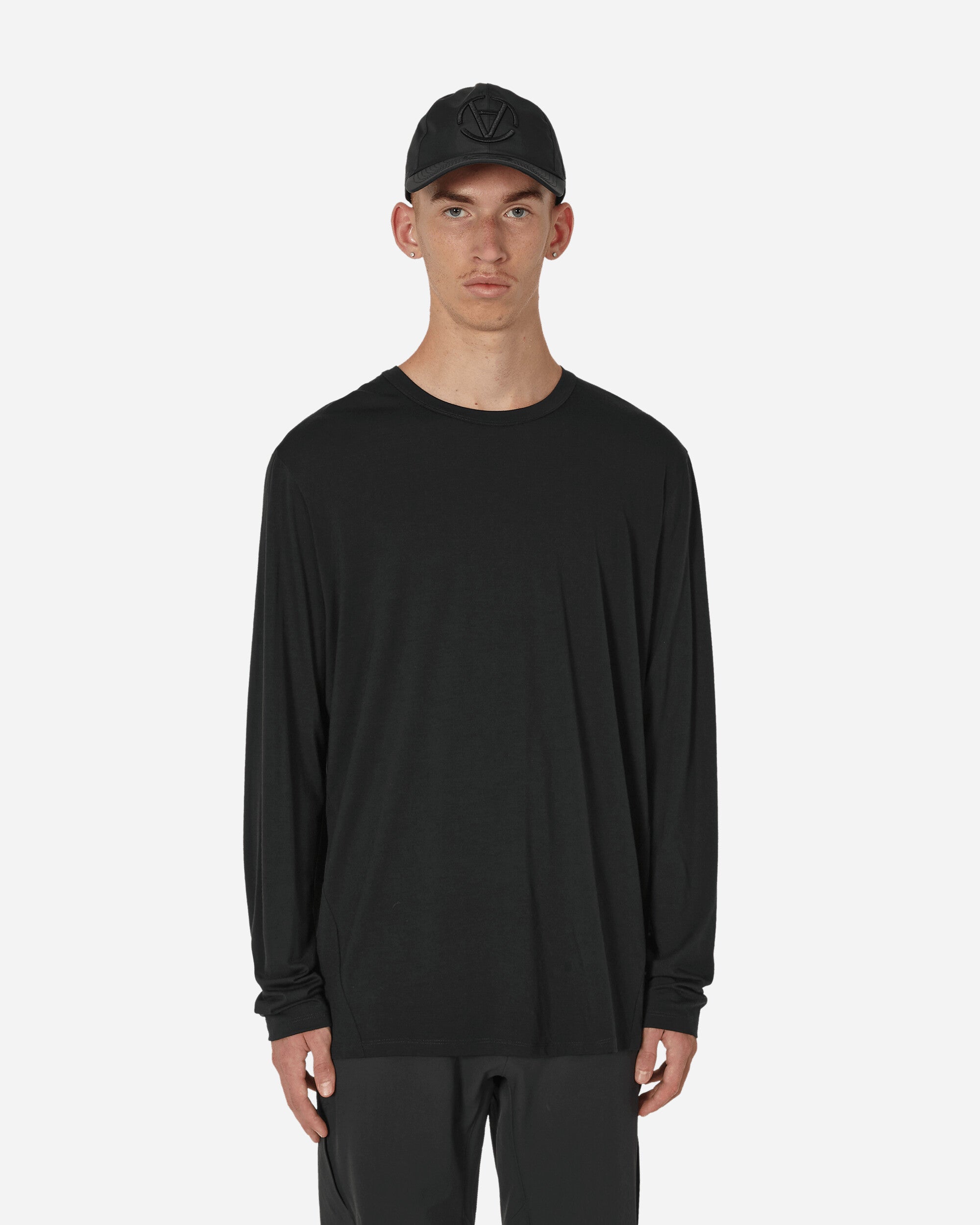 Arc'teryx Veilance Frame Ls Shirt M Black Shirts Longsleeve Shirt X000007258 BLACK