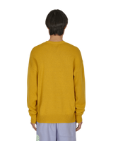 Brain Dead Slingshot Knit Sweater Mustard Knitwears Sweaters BDF21O12002025 YL08