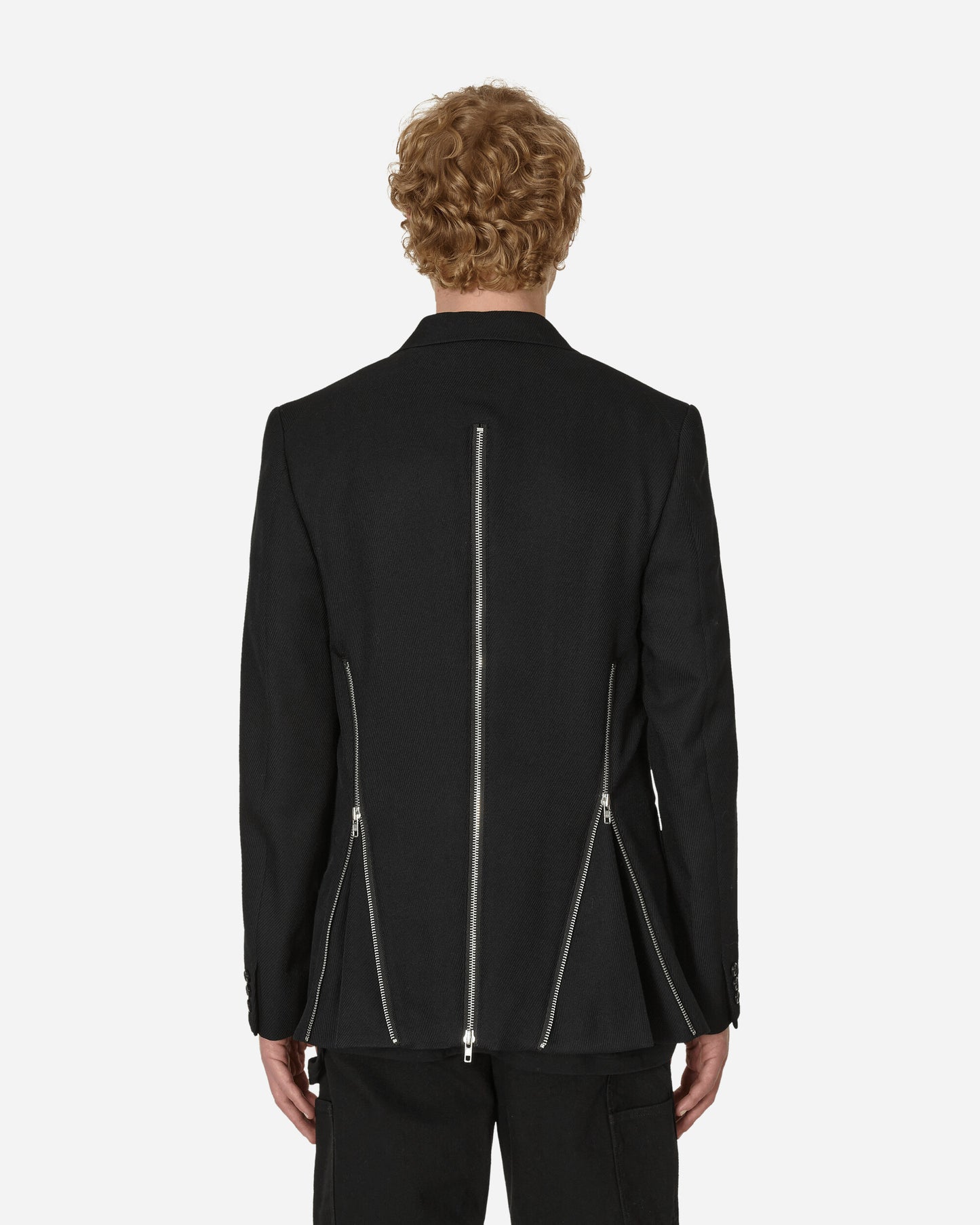 Comme Des Garçons Homme Plus Men'S Jacket Black Coats and Jackets Blazers PK-J017-051 1