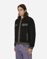 Dime Sherpa Denim Jacket Black Coats and Jackets Jackets DIMED2F3 BLK