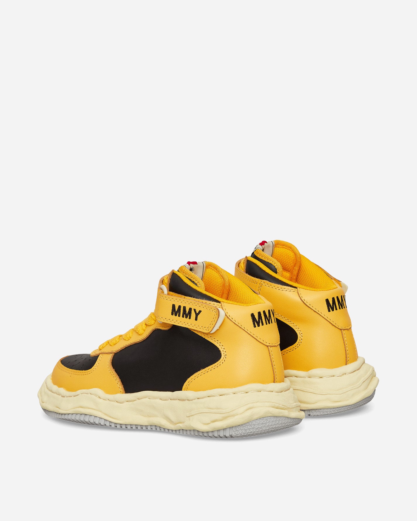 Maison MIHARA YASUHIRO Wayne High Yellow/Black Sneakers High A09FW729 001