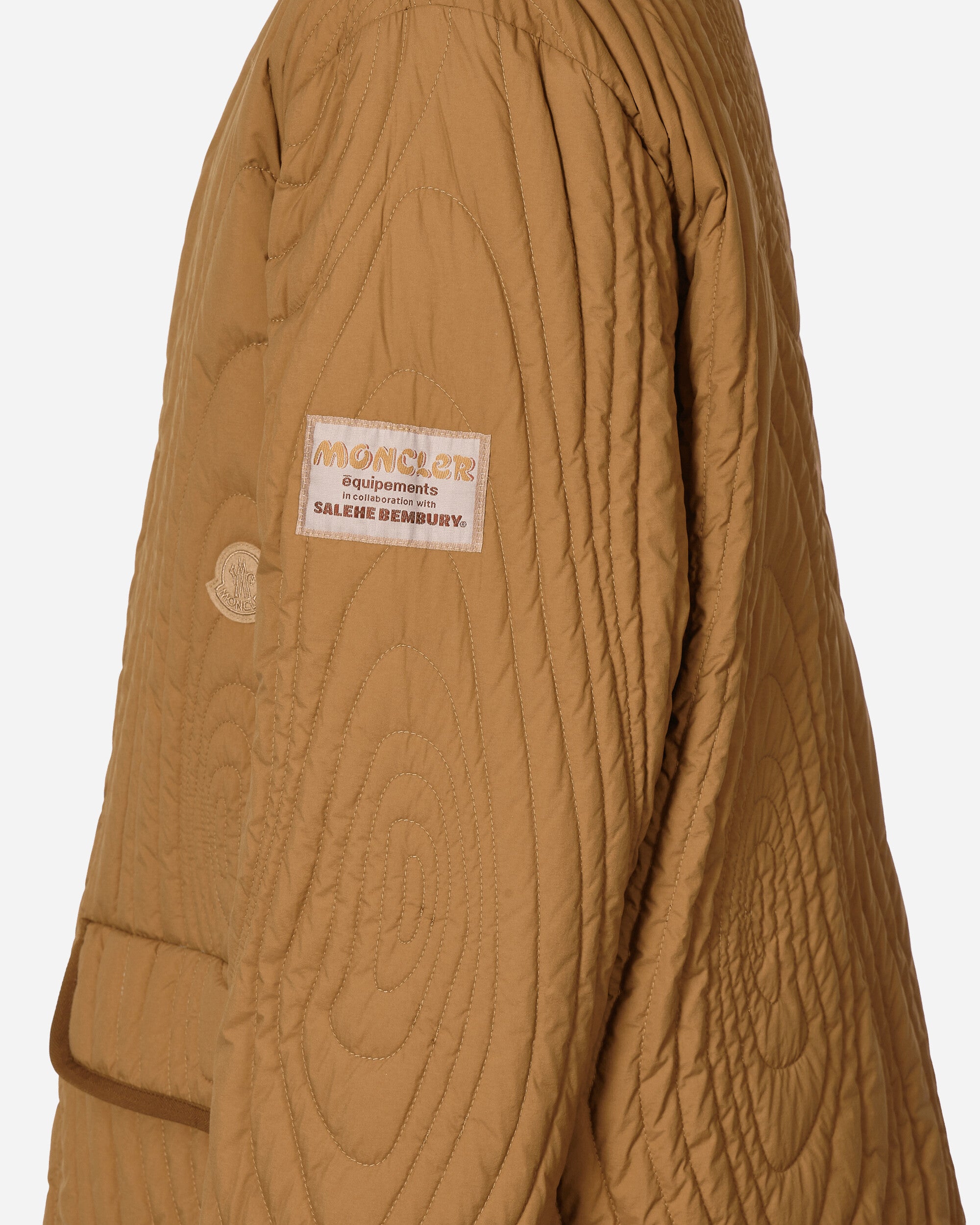 Moncler Genius Harter-Heighway Jacket X Salehe Bembury Brown Coats and Jackets Jackets 1A00004M3224 24N
