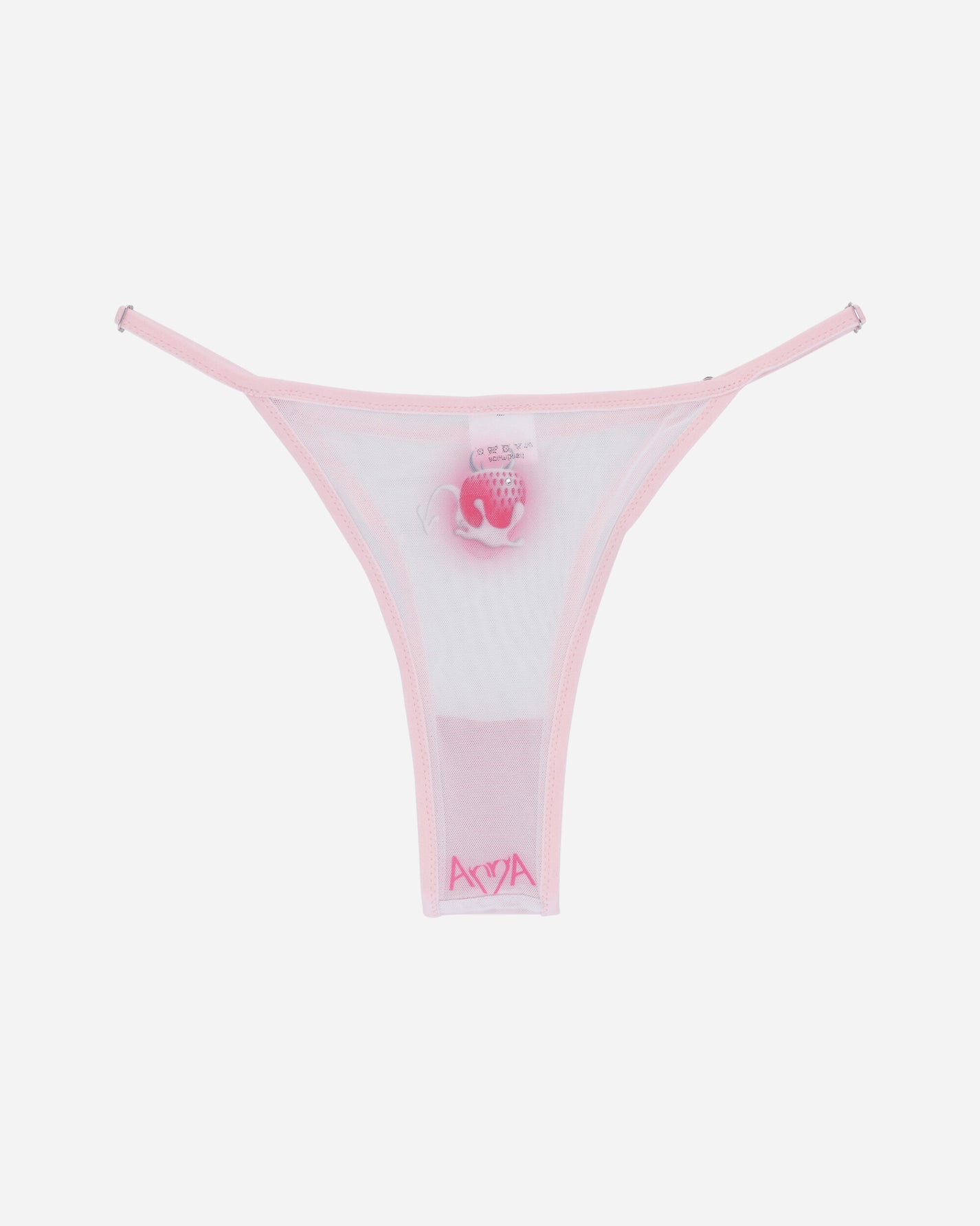 Panties x Anna Wmns Good/Evil Strawberry Slip White Underwear Briefs PXAGOODSLIP2 2