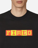 Serving The People Fired T-Shirt Black T-Shirts Shortsleeve STPF22FIREDTEE BLACK