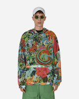 Sky High Farm Camo Print Mesh Pullover Hoodie Woven Multi Sweatshirts Hoodies SHF04J004  1