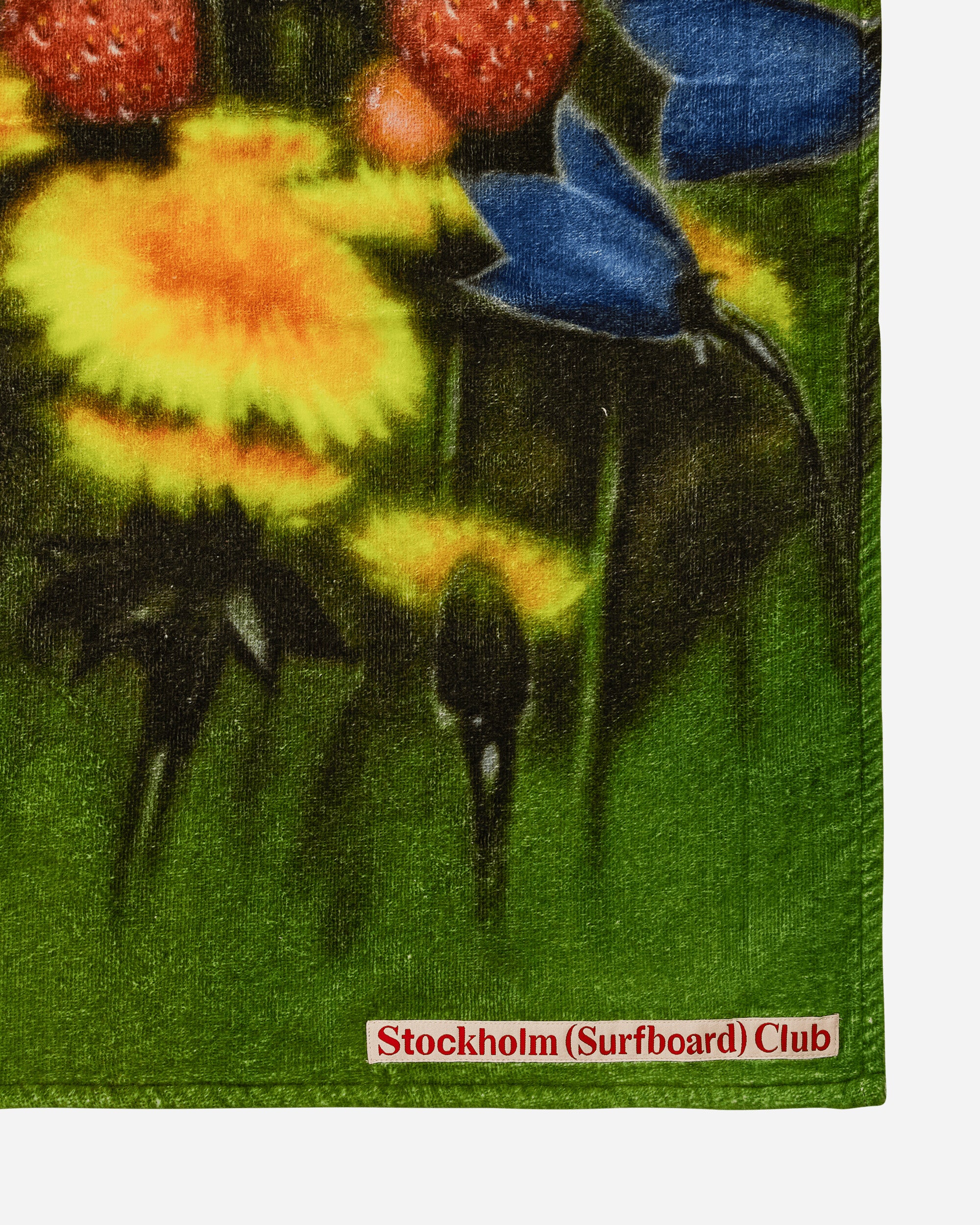 Stockholm (Surfboard) Club Beach Towels Airbrush Flowers Swimwear Beach Towels TU7139 1