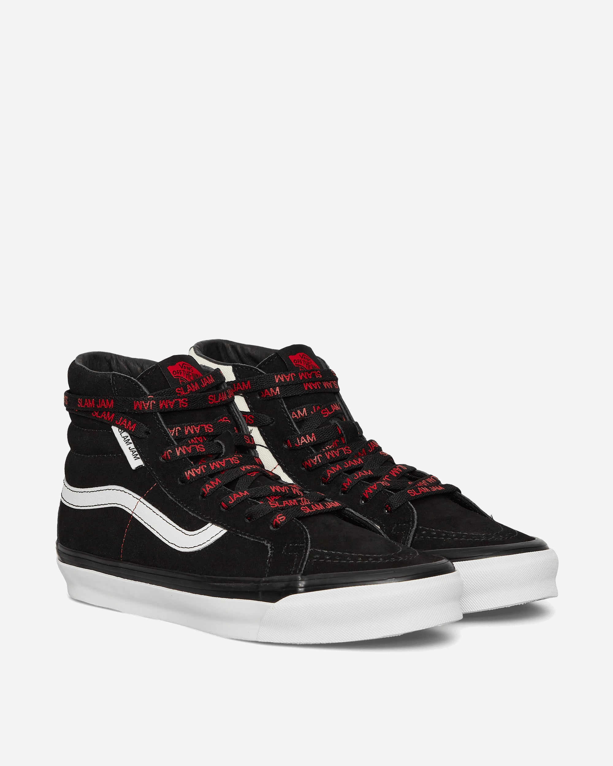 Vans Ua Og Sk8-Hi Lx Suede Black/Black White Sneakers High VN0A4BVBIWV1