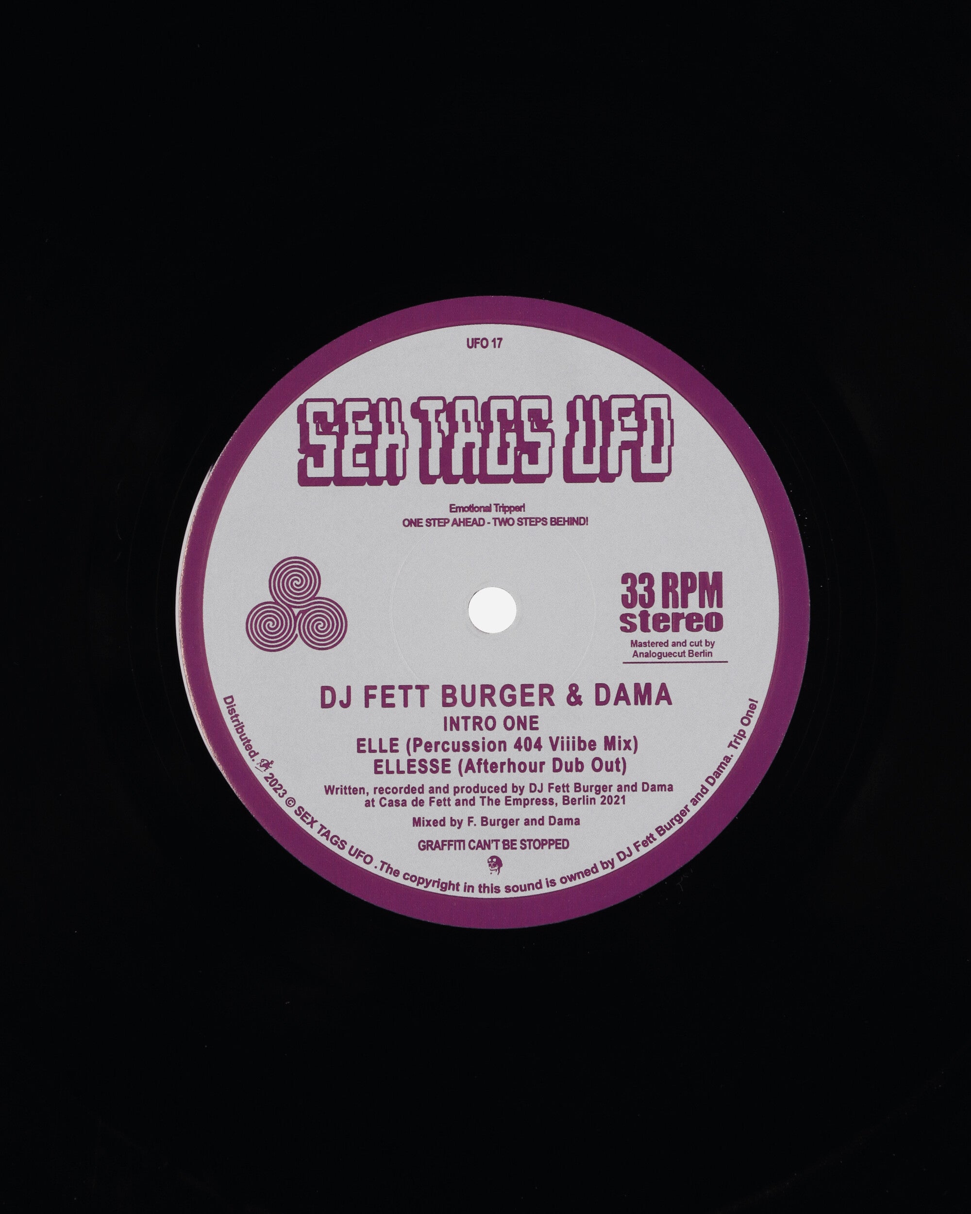 Vinyls Curated by Public Possession Dj Fett Burger & Dama - Emotional Tripper Eu2Lp Music Vinyls UFO17 001