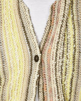 Vitelli Warp Cardigan Light Sand Knitwears Cardigans D39-A21CW 1